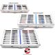 Sterilisationsbehälter Kassette Aufbewahrung Sterilcontainer Instrumente Halter | 5, 7, 10 PCS Capacity  