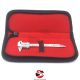 Dental Duck Barren Messschieber Doppelkopf | 12,5 cm mit Etui
