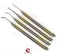 Dental Implant Instruments Pertiome Golden | 4 Pcs 