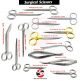 Range of Surgical Scissors | Suturing Surgery OP Shears 