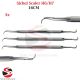„Zahnsteinentferner Set – 3x Doppelseitiger Scaler aus Edelstahl | Dental Instrumente Profi“